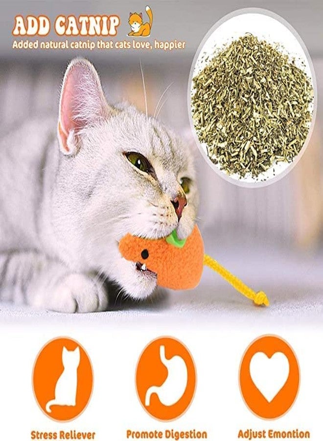 Pups&Pets لعبة قطط إبداعية من السيزال من Pups&Pets، فأر مزيف قطيفة - قد يختلف اللون (عبوة من قطعة واحدة) - Image 3